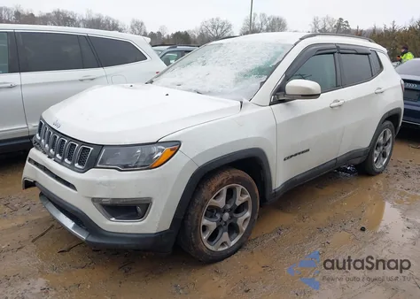 2021 Jeep Compass Limited Fwd из США, поврежденный, VIN 3C4NJCCB3MT522602